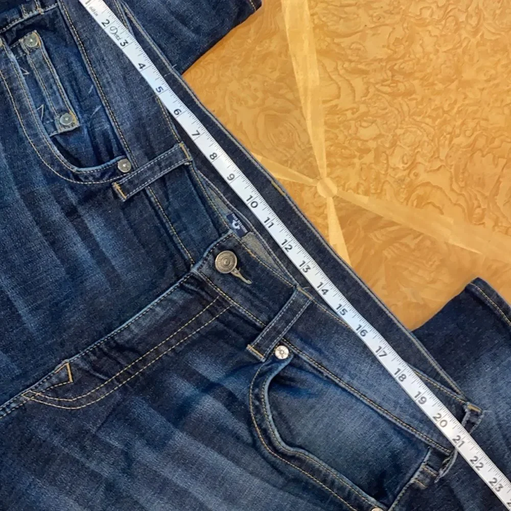 Y2K True Religion Rocco Relaxed Skinny Jeans Size 40/34